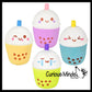 Bubble Tea Drink Squishy Squeeze Stress Ball Soft Doh