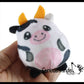 1 Plush Farm Animal Sugar Ball - Thick Glue/Gel Stretch Ball