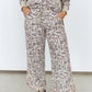 TURQOUISE HAVEN CAMO SWEAT PANT