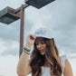 Pray Floral Hat