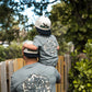 BURLEBO Youth Tee - Rad Dude - Dark Heather Grey