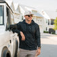 Burlebo Men's Performance Hoodie - Black Camo