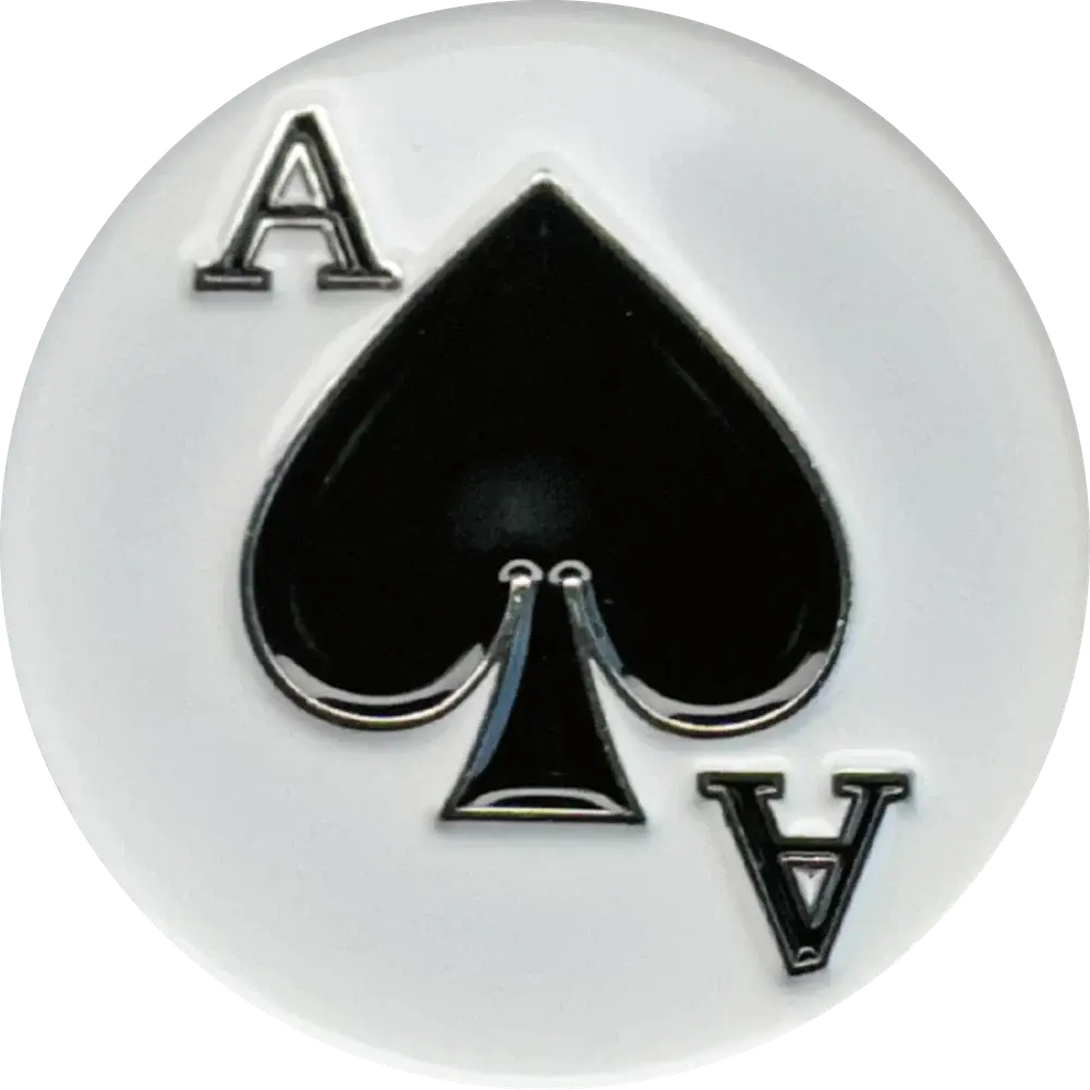 AMERICAN HAT MAKER Ace Of Spades | Magnetic Hat Pin