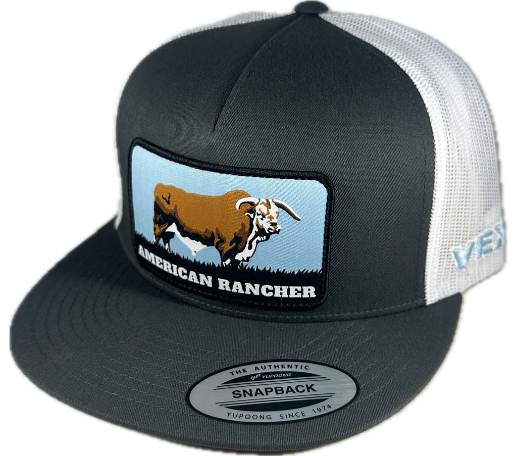 Vexil American Rancher Braford  Charcoal/White Mesh
