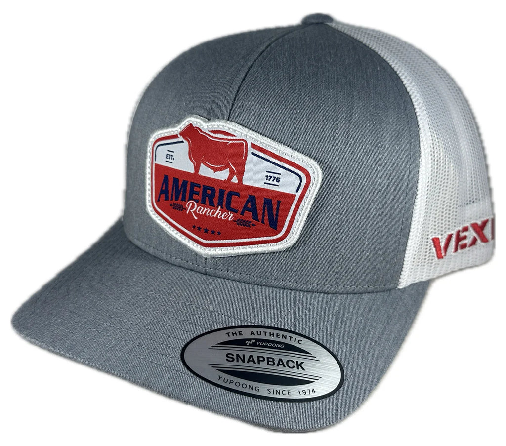 Vexil American Rancher Hat Heather Grey/White Mesh