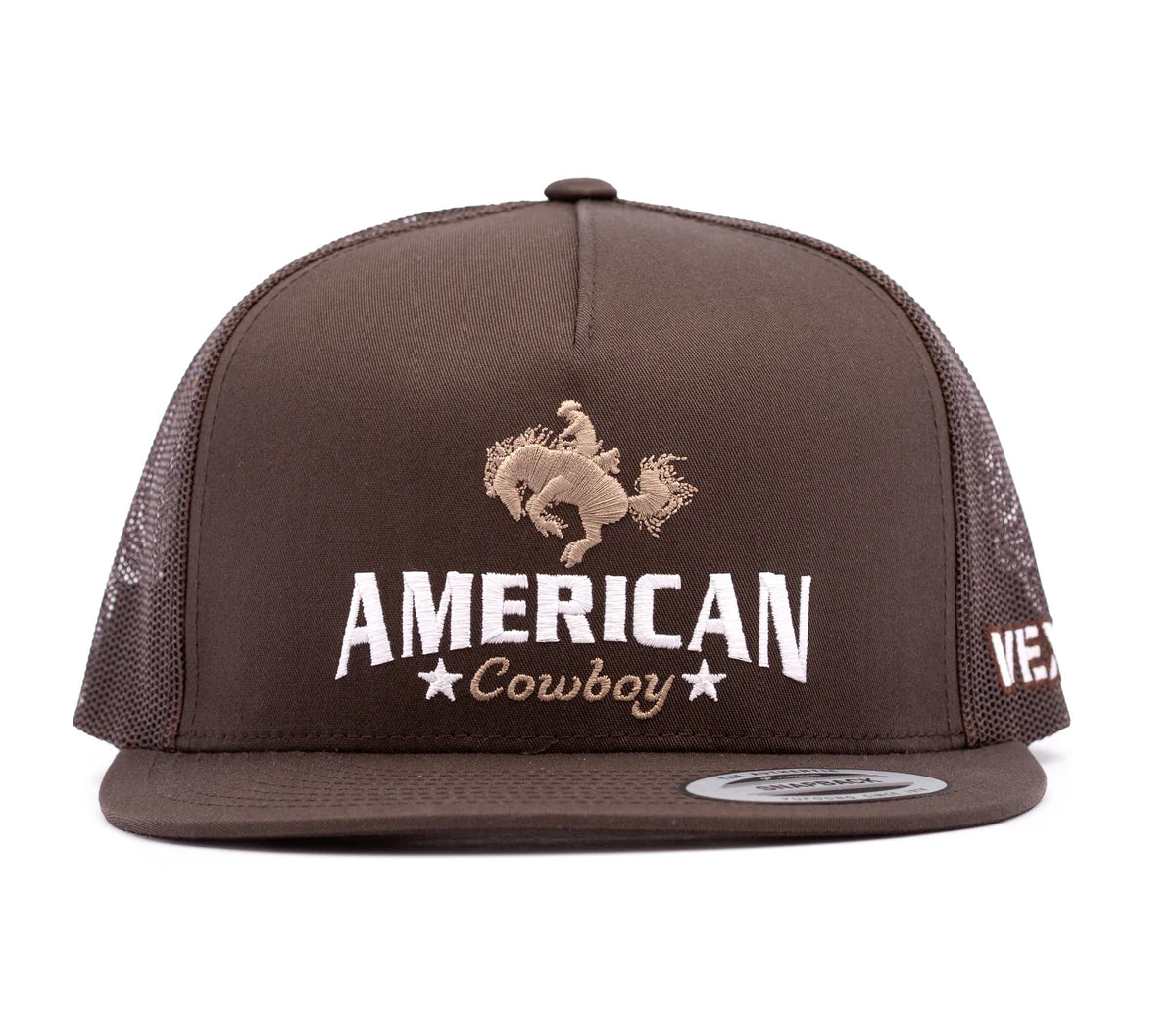 VEXIL BRAND American Cowboy - Bronc - Wet Brown/Coffee Mesh