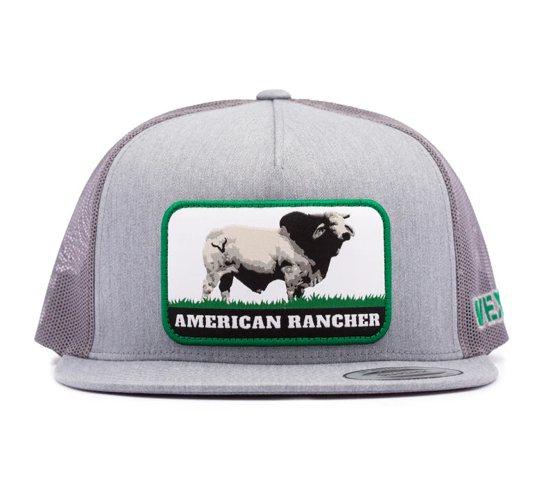 VEXIL American Rancher - Brahma Bull - Heather Grey/Grey Mesh