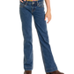 Rock & Roll Girls' Signature Stitch Trouser Jeans