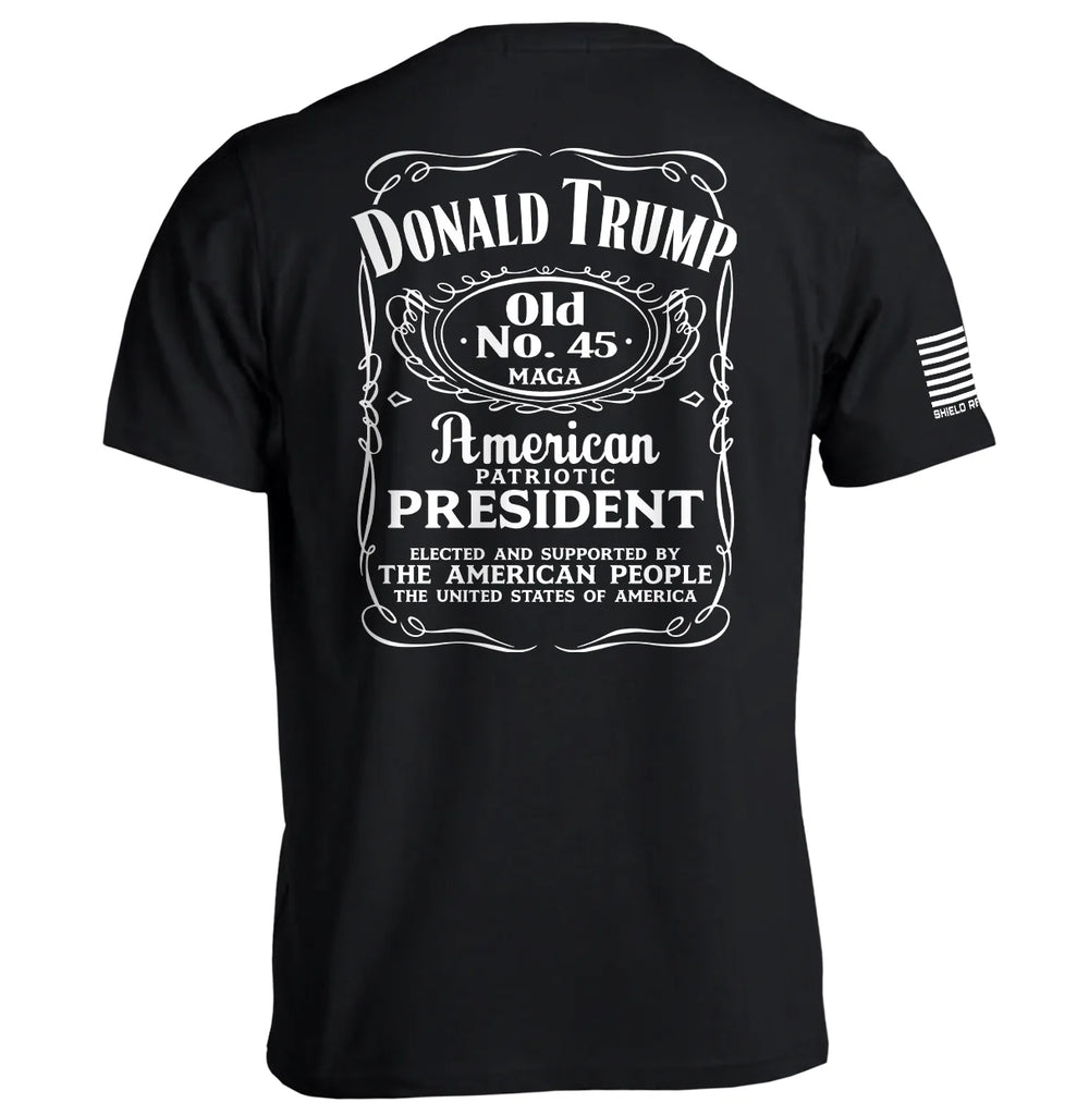 SHIELD REPUBLIC DONALD TRUMP OLD NO. 45