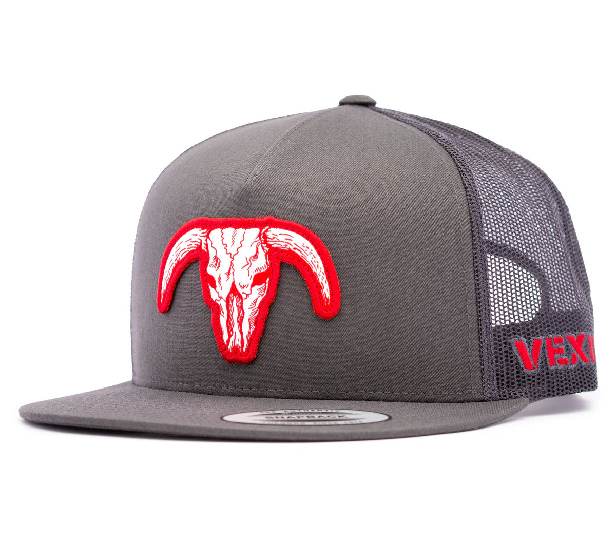 VEXIL BRAND Bull Skull - Charcoal/Charcoal Mesh
