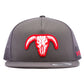 VEXIL BRAND Bull Skull - Charcoal/Charcoal Mesh
