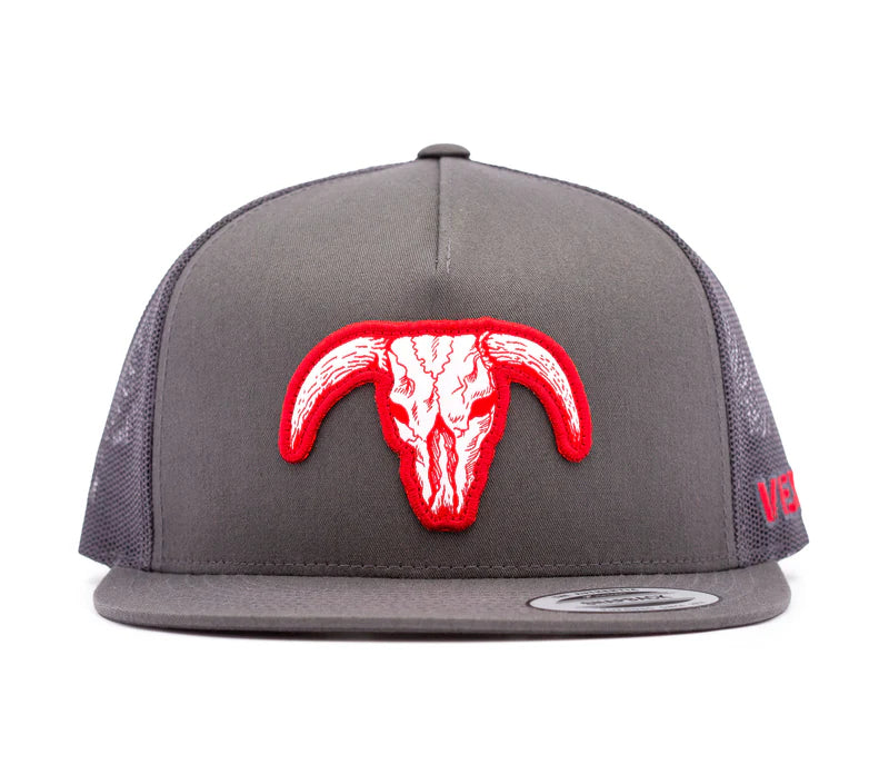 VEXIL BRAND Bull Skull - Charcoal/Charcoal Mesh