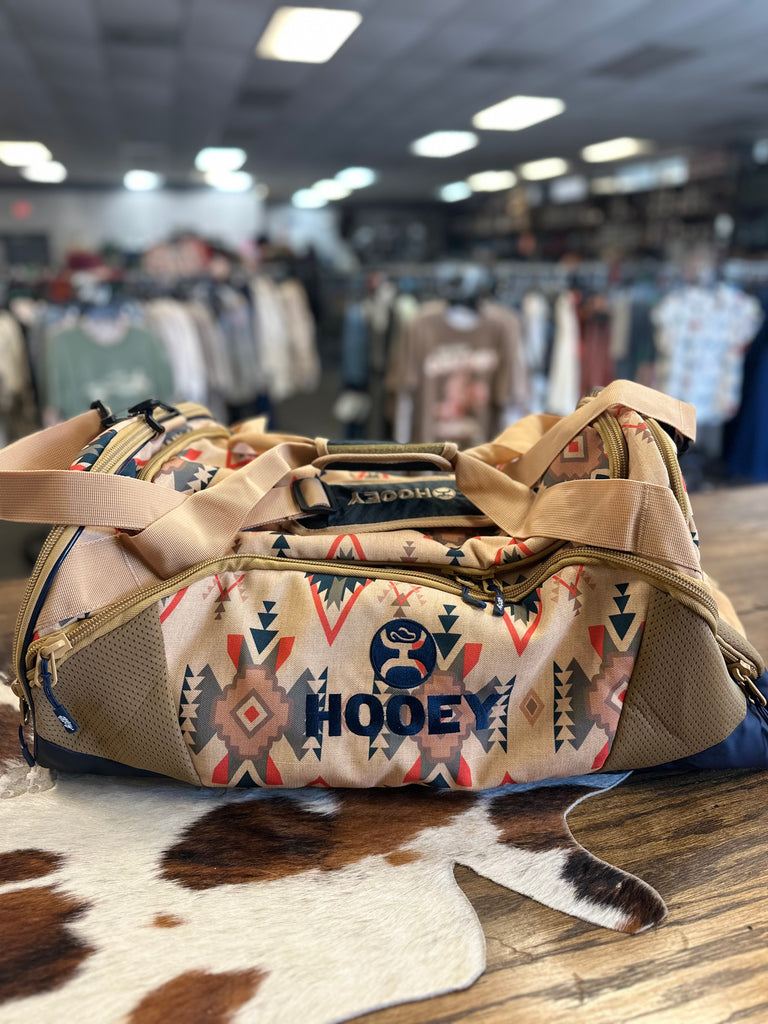 Hooey Competitor SIMPLY TAUPE Aztec Duffle Bag