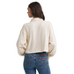Wrangler Women's Retro Horseshoe Cropped Long Sleeve Polo Shirt-112385415