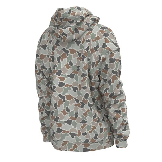 LOCAL GIRL HILTOP HOODIE - FOREST CAMO FLORA