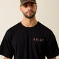 ARIAT MENS BISON LEGEND TOUGHSTOCK FLAG T-SHIRT