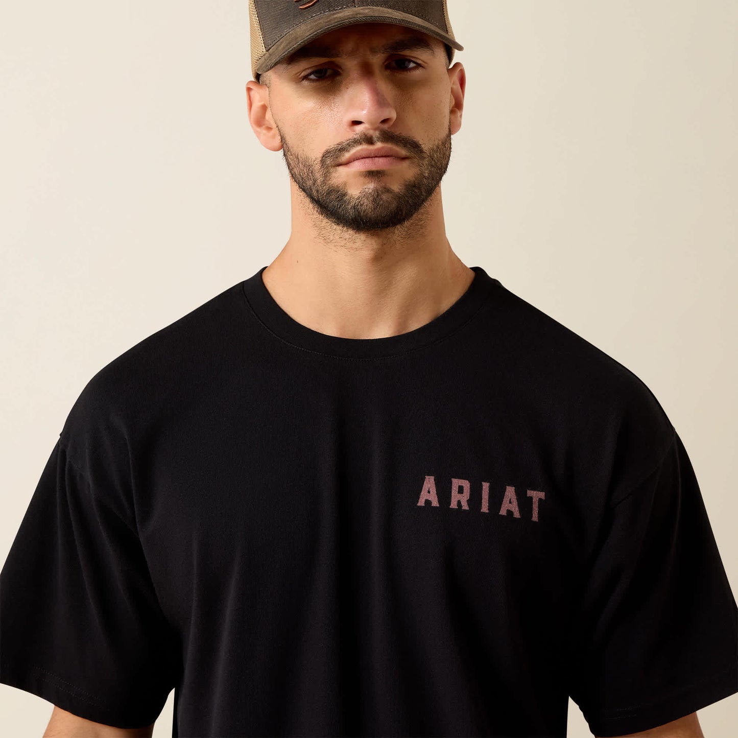 ARIAT MENS BISON LEGEND TOUGHSTOCK FLAG T-SHIRT