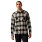 Ariat Men's Retro Heinz Grey Heather Plaid Fitted Snap Shirt