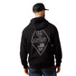 Ariat Men's Chalk Diamond Patriot Hoodie Black-10081913