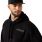 Ariat Men's Chalk Diamond Patriot Hoodie Black-10081913