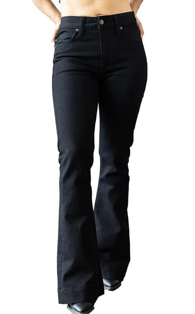 KIMES RANCH WOMENS JENNIFER JEANS BLACK