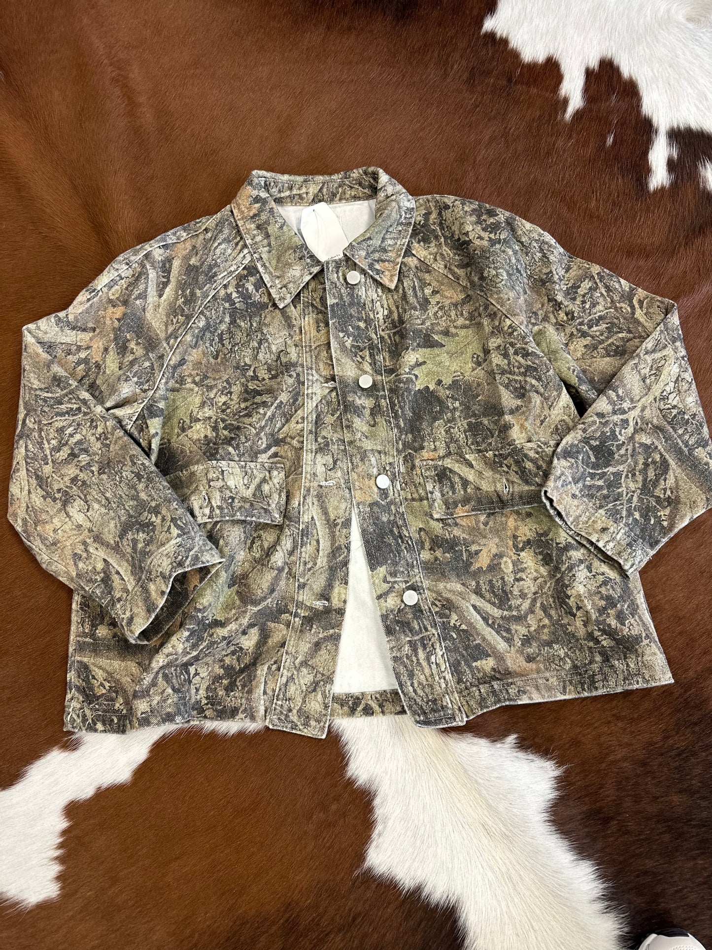 WOODLAND CAMO JACKET