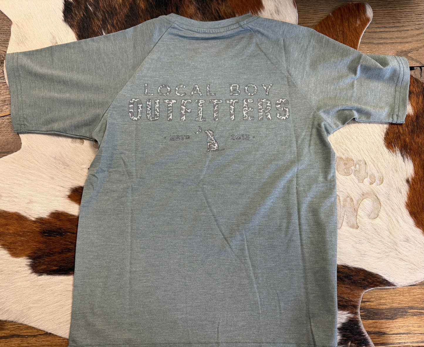 LOCAL BOY YOUTH S/S HB CREW-OLD SIGNATURE