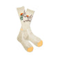 Lucky chuck We Ride At Dawn Tan Performance Socks