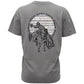 Hooey  "Hayday" Steel Grey w/Grey & Black Logo T-shirt