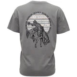 Hooey  "Hayday" Steel Grey w/Grey & Black Logo T-shirt