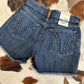 ARIAT WOMENS PERFECT RISE FRAZEY SHORTS-MISSOURI