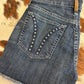 ARIAT WOMENS PERFECT RISE FRAZEY SHORTS-MISSOURI