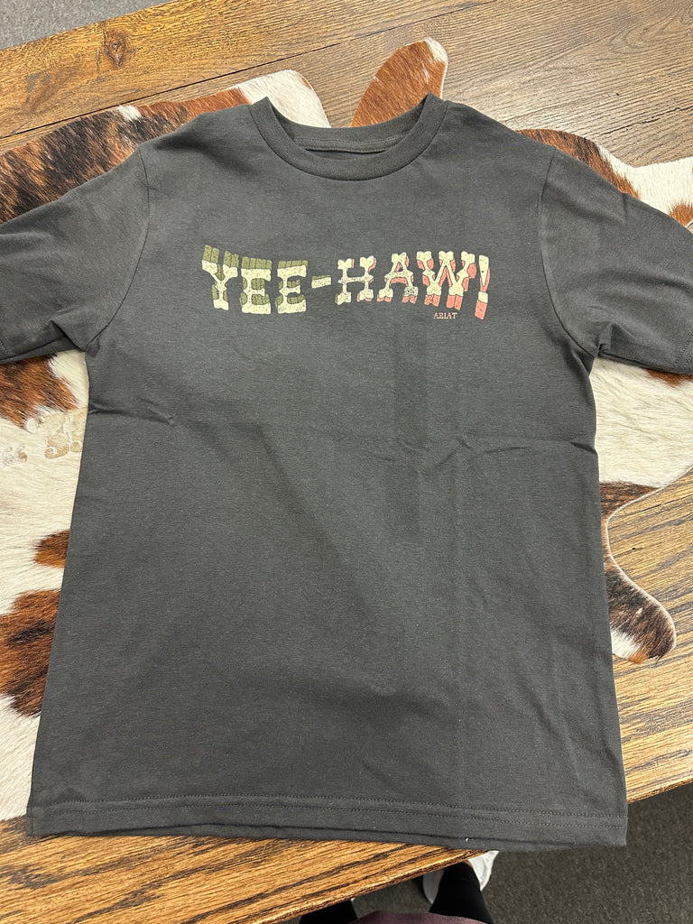 ARIAT GIRLS YEEHAW TSHIRT