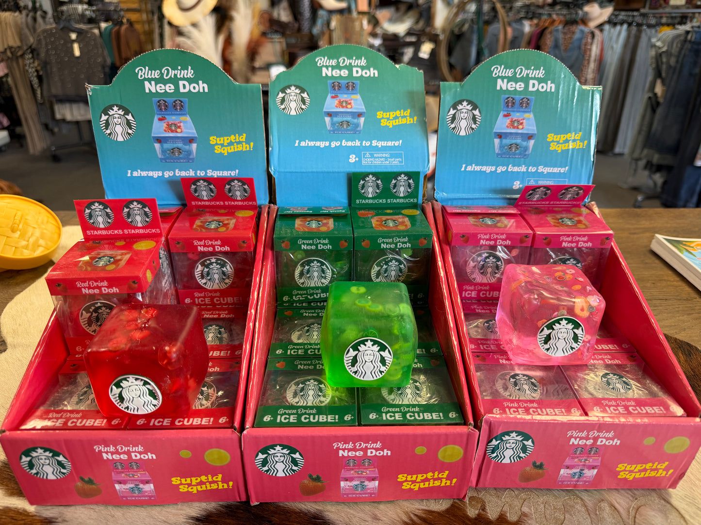 STARBUCKS SQUISHY CUBE