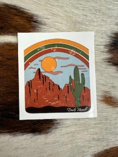 DUSTI RHOADS CACTUS DESERT STICKER