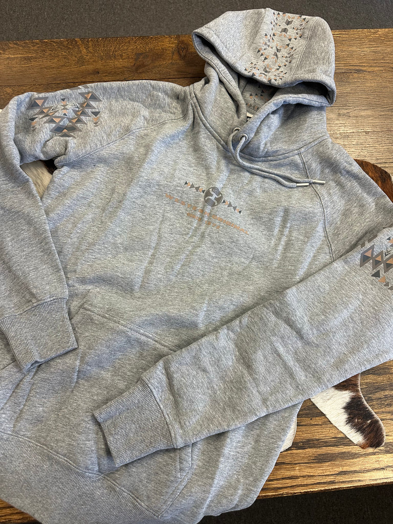 HOOEY WOMENS ELDORADO HEATHER GREY HOODY