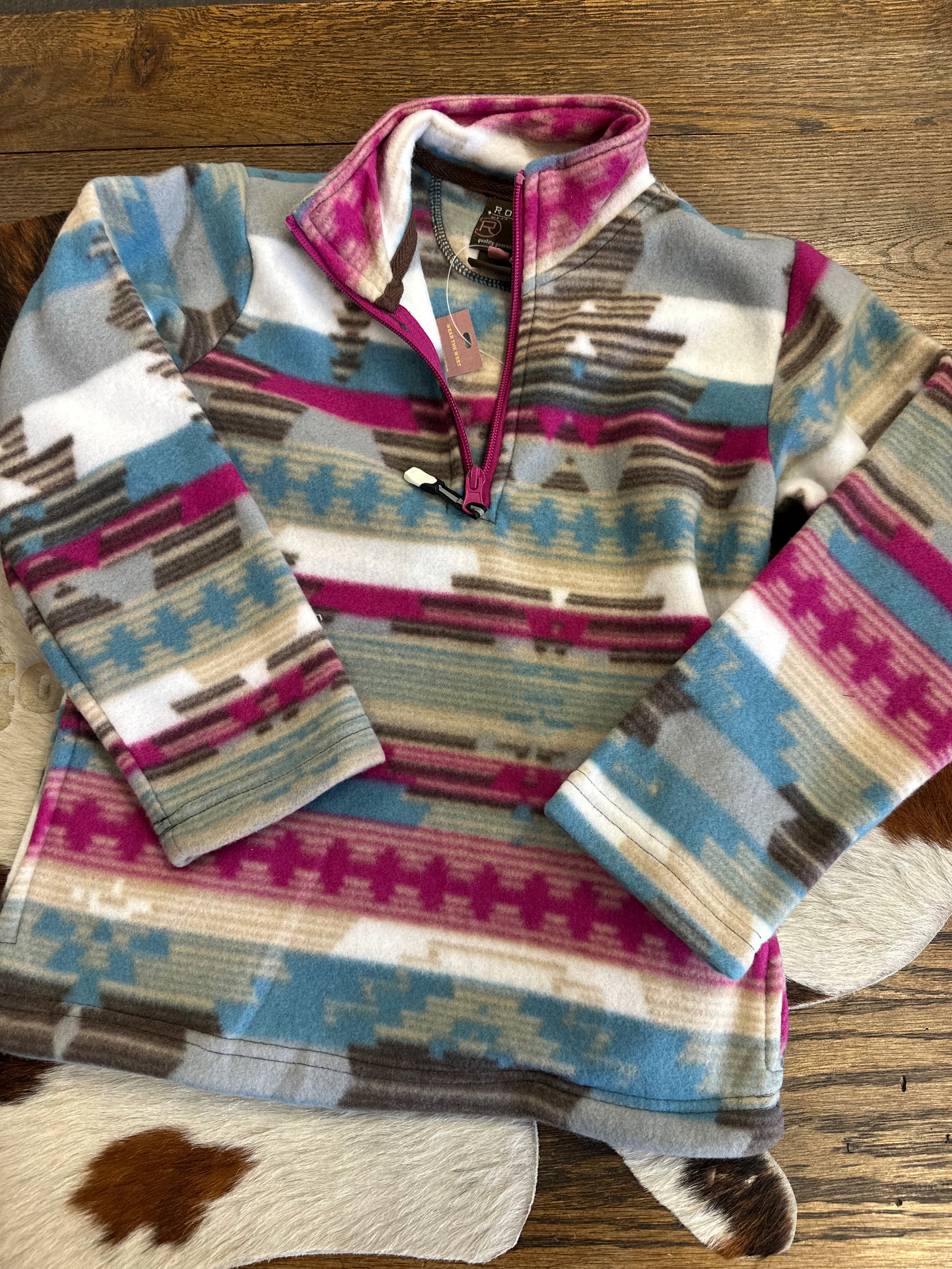 ROPER AZTEC FLEECE PULLOVER – BlueRidgeOutfitters