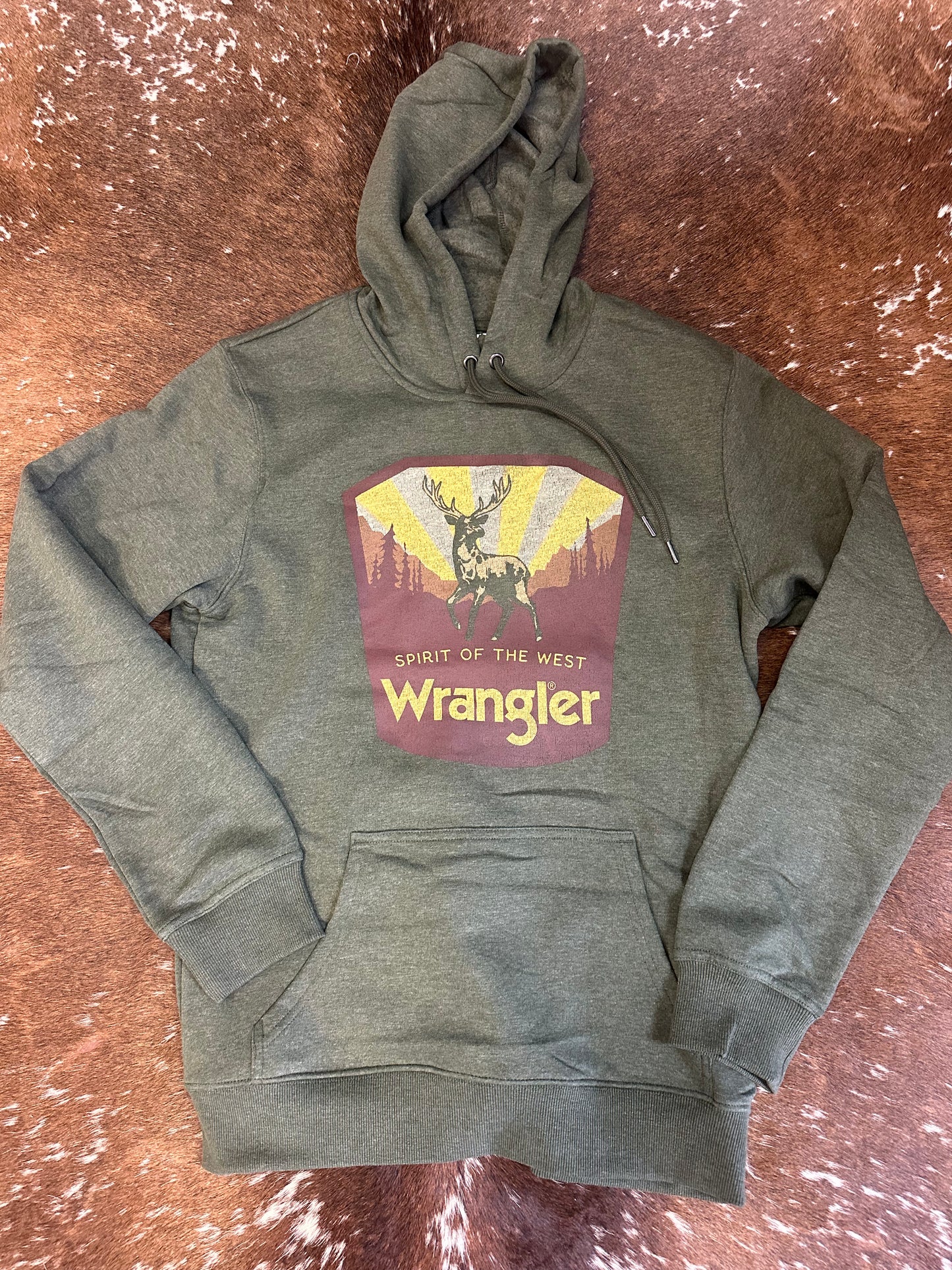 WRANGLER MENS SPIRIT OF THE WEST HOODY