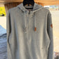 CINCH MEN'S GREY KNIT FLEECE HOODIE MWK1973001