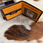 ARIAT MENS SUEDE CAMO BI-FOLD WALLET A3403997