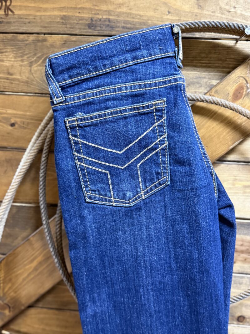 Girls Ariat Laney Stretch Fit Trouser Jean- Dark Wash