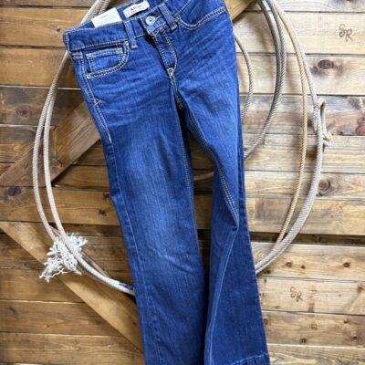Girls Ariat Laney Stretch Fit Trouser Jean- Dark Wash