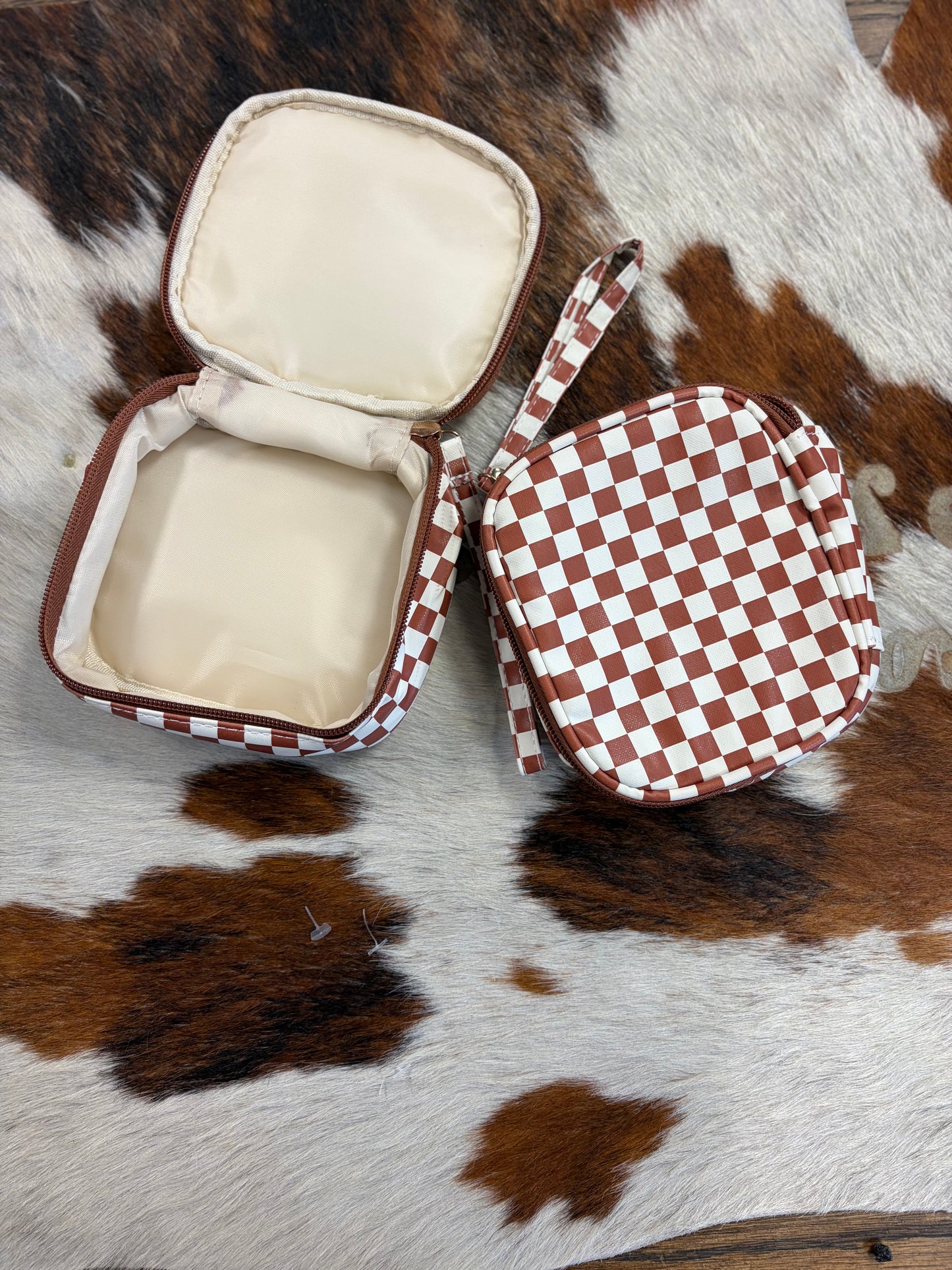 TBB Checkered toiletry bag