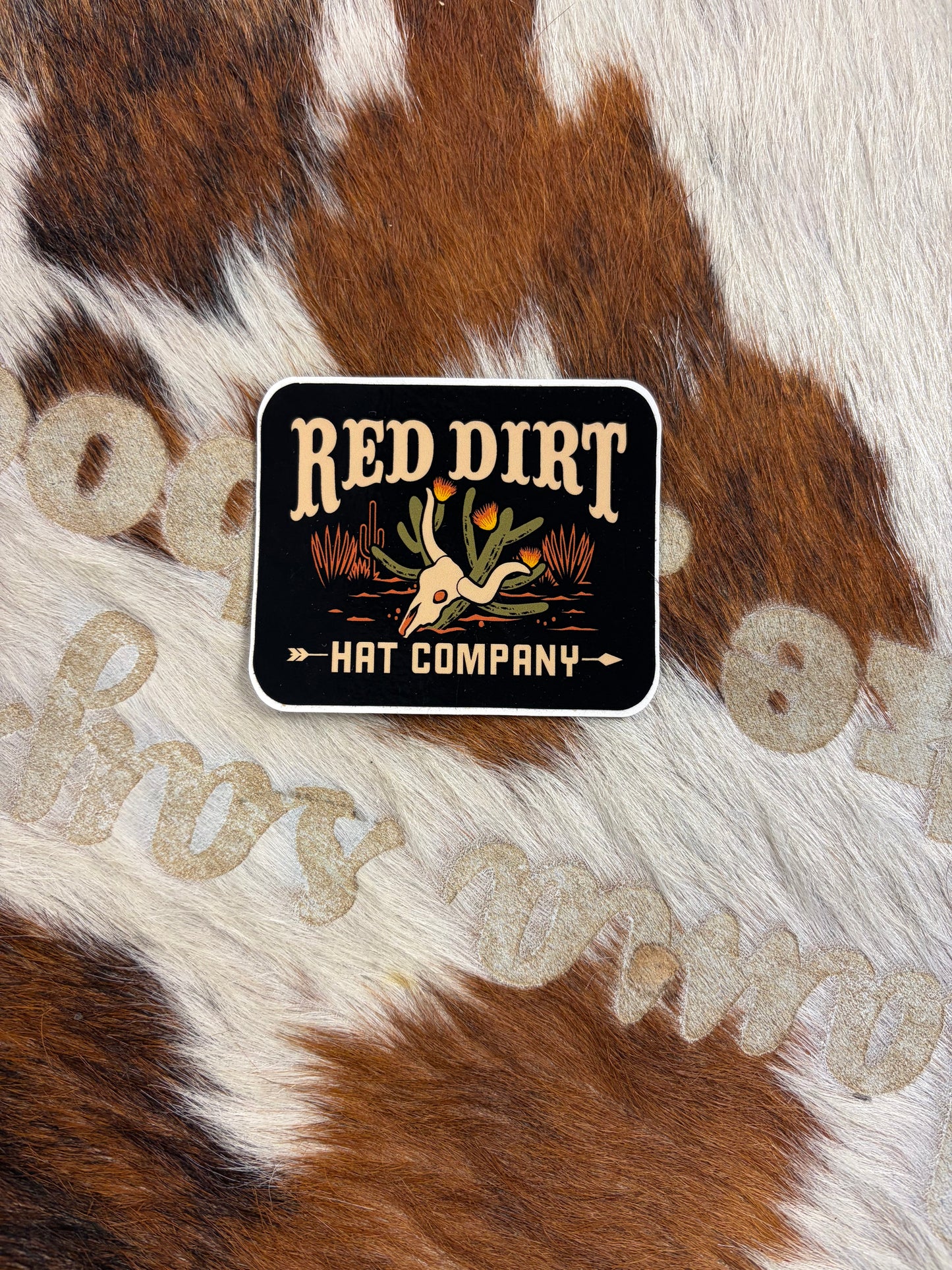 RED DIRT HAT CO STICKER