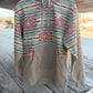 Ariat Men's Color Block Hoodie Dark Brindle Heather Southwest