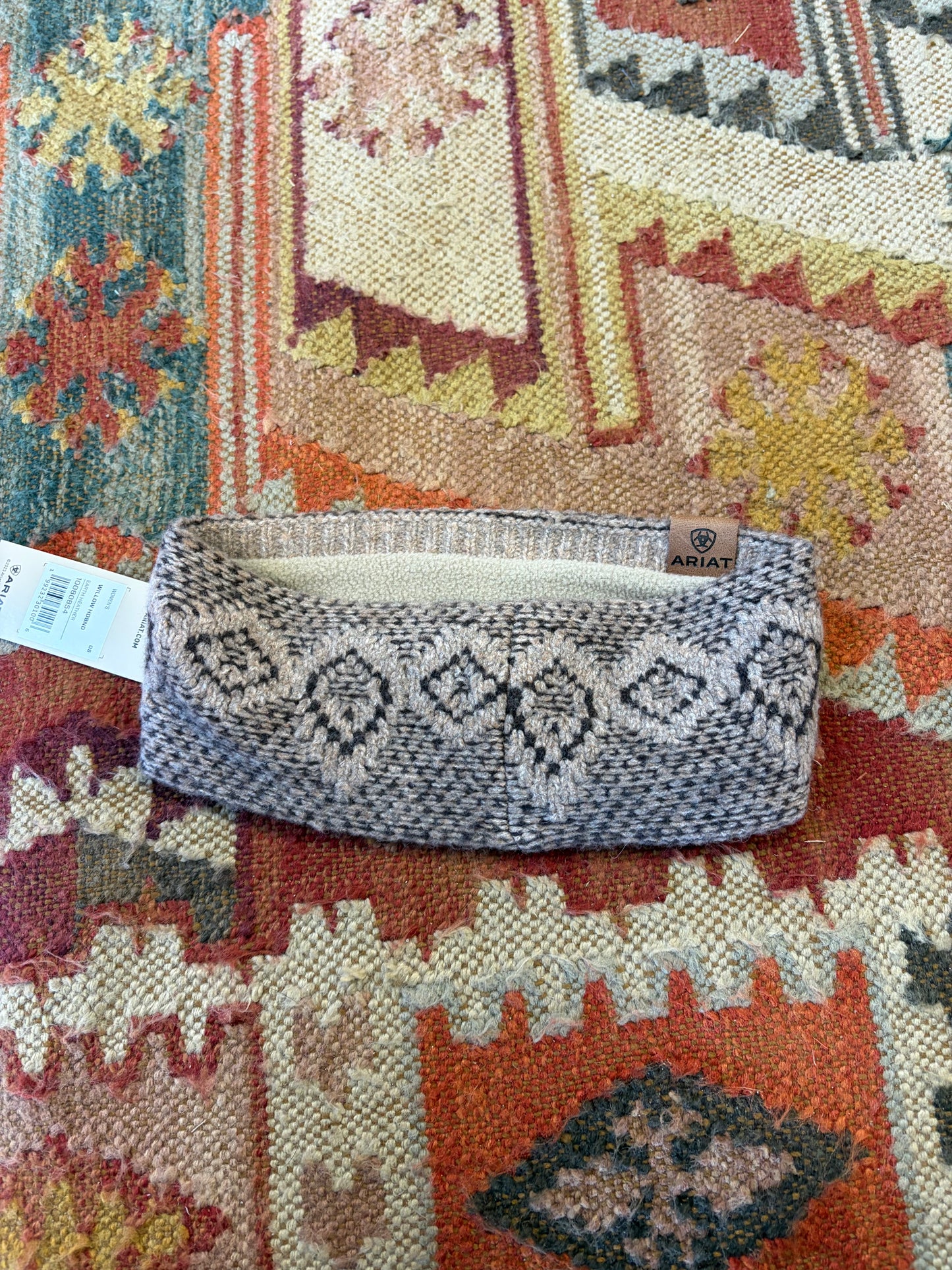 ARIAT WOMEN'S WILLOW HEADBAND-EARTH HEATHER