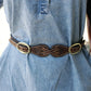 Hooey® Ladies' Brown Spur Strap Leather Belt