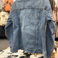 CINCH LADIES DENIM TRUCKER JACKET - INDIGO