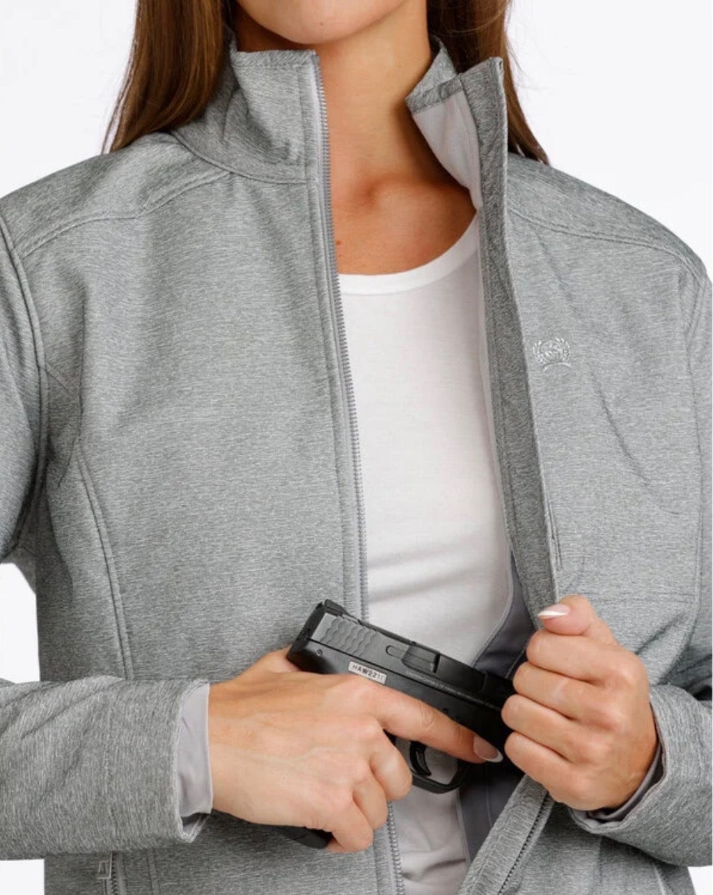 Women's Cinch Bonded Concealed Carry Softshell Jacket