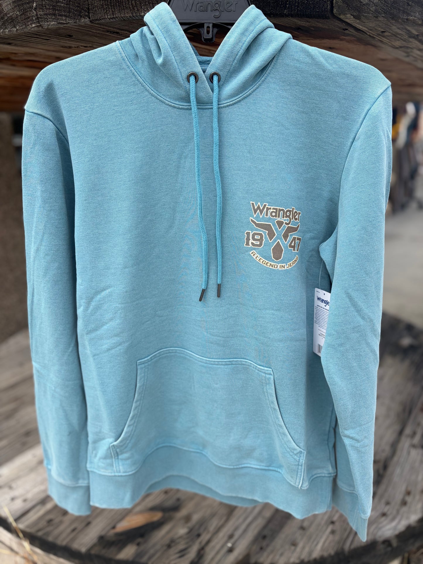 WRANGLER 1947 MEN'S HOODIE-A LEGEND IN JEANS